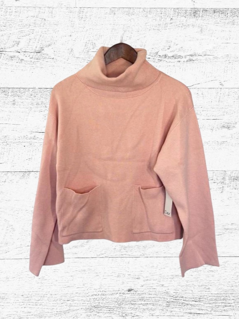 Dex Funnel Pocket Sweater NWT